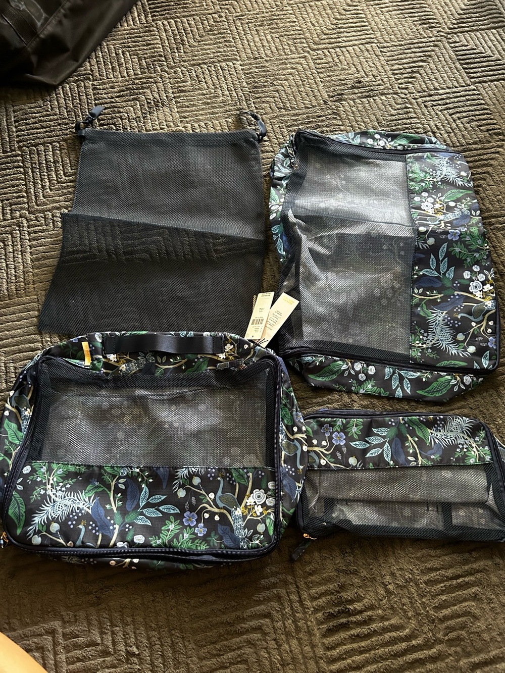 Anthropologie packing cubes
